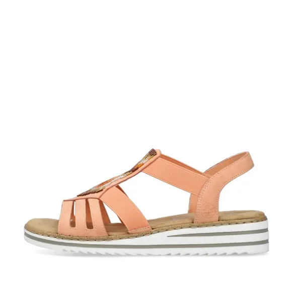 Femme Rieker Webstore Nu Pieds & Sandales*Rieker nu pieds et sandales v0651 38 orange