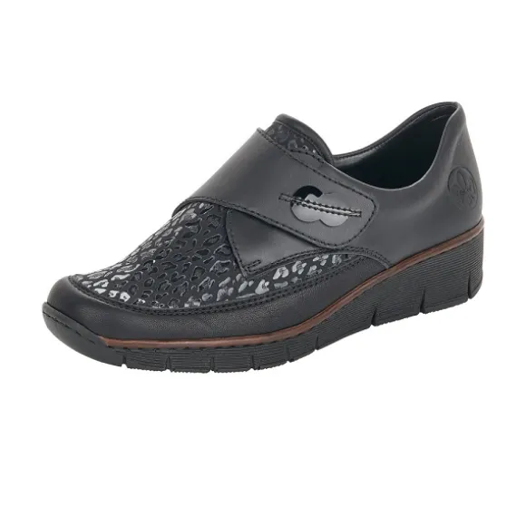 Femme Rieker Webstore Scratch*Rieker scratch 537c0 00 noir