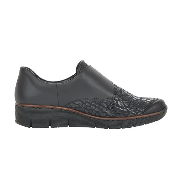 Femme Rieker Webstore Scratch*Rieker scratch 537c0 00 noir