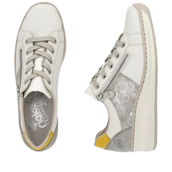 rieker_tennis___blanc_3-2.webp Femme Rieker Webstore Baskets*Rieker tennis 48700 80 blanc