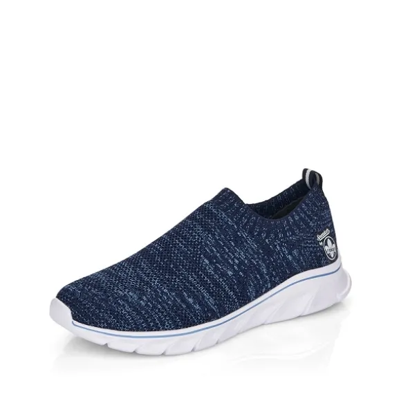Femme Rieker Webstore Baskets*Rieker tennis 54070 14 bleu