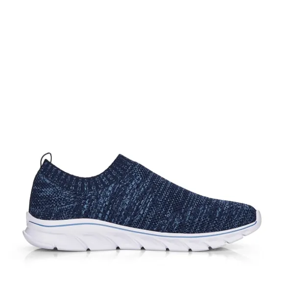 Femme Rieker Webstore Baskets*Rieker tennis 54070 14 bleu