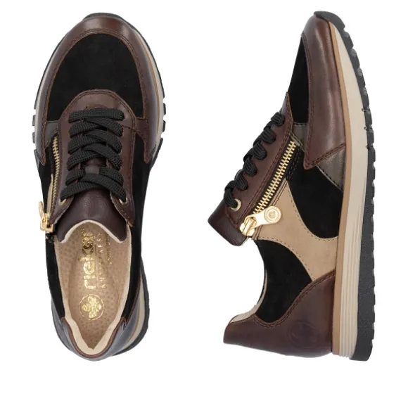 rieker_tennis___marron_3-2.webp Femme Rieker Webstore Grandes Tailles | Baskets*Rieker tennis 49010 25 marron