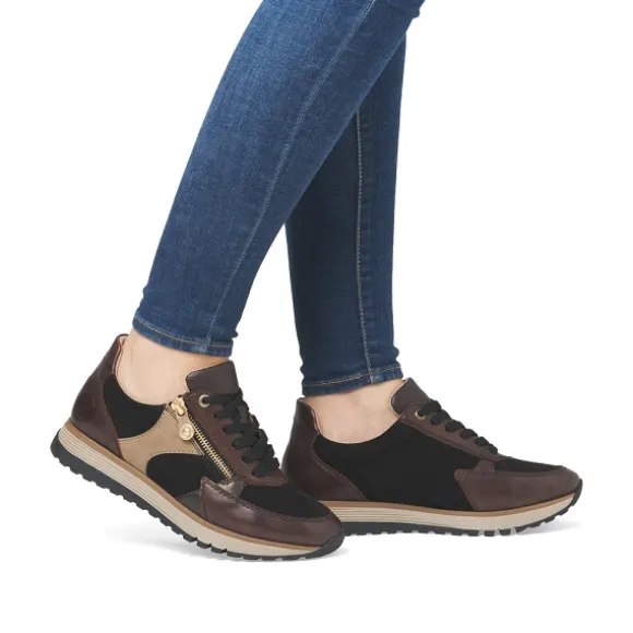 rieker_tennis___marron_4-2.webp Femme Rieker Webstore Grandes Tailles | Baskets*Rieker tennis 49010 25 marron