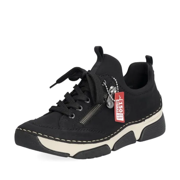 Femme Rieker Webstore Baskets*Rieker tennis 45973 00 noir