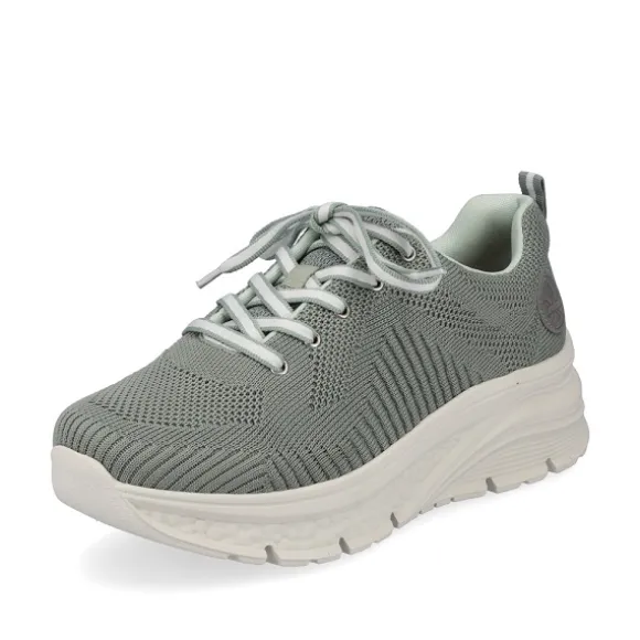 Femme Rieker Webstore Baskets*Rieker tennis 48022 52 vert