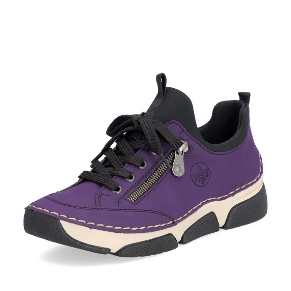 Femme Rieker Webstore Baskets*Rieker tennis 45973 30 violet