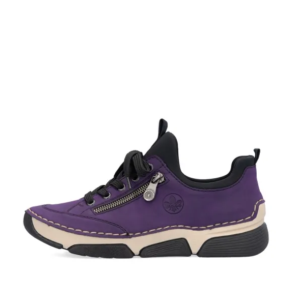 Femme Rieker Webstore Baskets*Rieker tennis 45973 30 violet