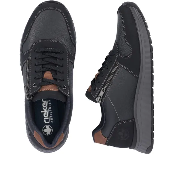 rieker_tennis_b__bleu_3-4.webp Homme Rieker Webstore Tennis & Sport Chic*Rieker tennis b0613 14 bleu