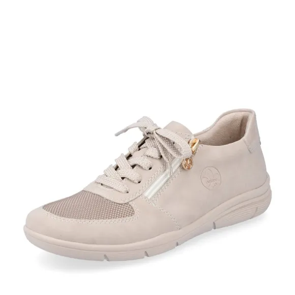Femme Rieker Webstore Baskets*Rieker tennis l7415 62 beige