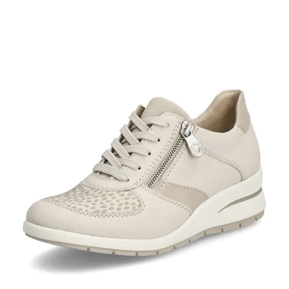 Femme Rieker Webstore Baskets*Rieker tennis l4821 60 beige