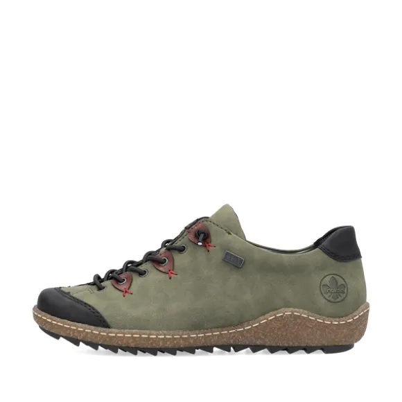Femme Rieker Webstore Baskets*Rieker tennis l7561 54 kaki