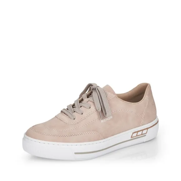 Femme Rieker Webstore Baskets*Rieker tennis l8807 31 rose