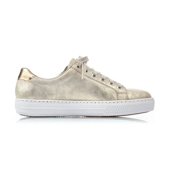 Femme Rieker Webstore Baskets*Rieker tennis l59l8 62 beige