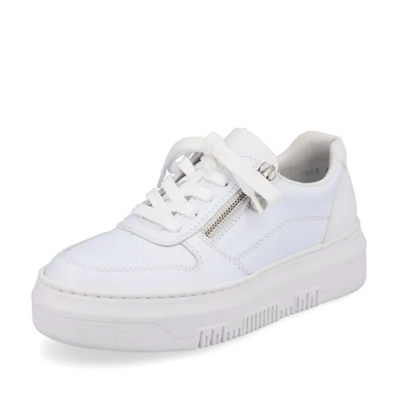 Femme Rieker Webstore Baskets*Rieker tennis m1903 80 blanc