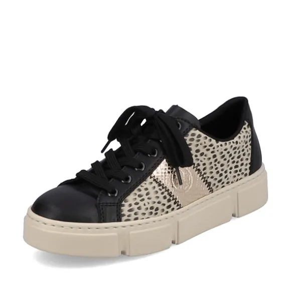 Femme Rieker Webstore Baskets*Rieker tennis n5910 62 beige