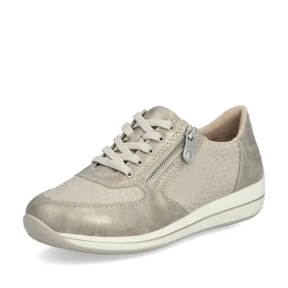 Femme Rieker Webstore Baskets*Rieker tennis n1112 60 beige