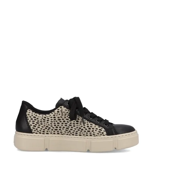 Femme Rieker Webstore Baskets*Rieker tennis n5910 62 beige