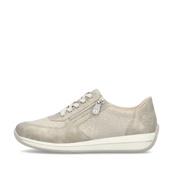 Femme Rieker Webstore Baskets*Rieker tennis n1112 60 beige