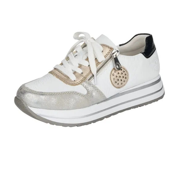 Femme Rieker Webstore Baskets*Rieker tennis n3512 40 blanc