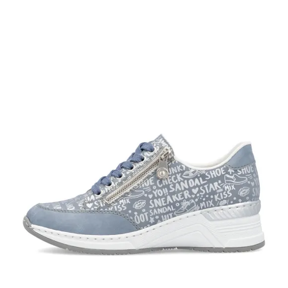 Femme Rieker Webstore Baskets*Rieker tennis n4316 13 bleu