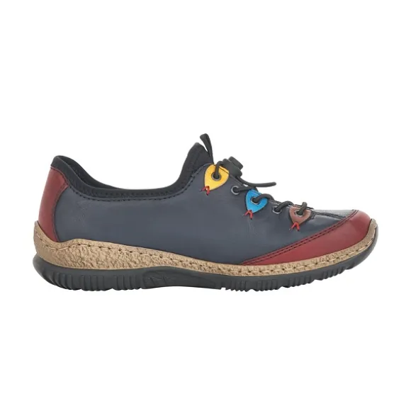 Femme Rieker Webstore Baskets*Rieker tennis n3271 35 bleu