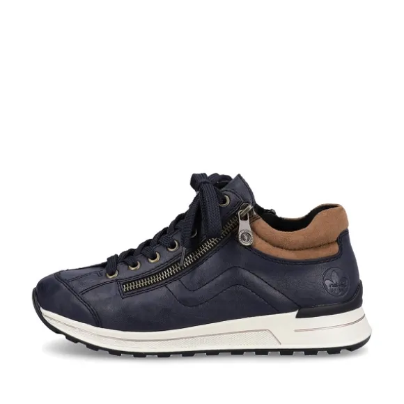 Femme Rieker Webstore Baskets*Rieker tennis n1400 14 bleu
