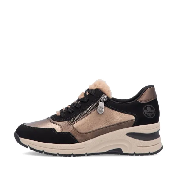 Femme Rieker Webstore Baskets*Rieker tennis n9301 90 marron