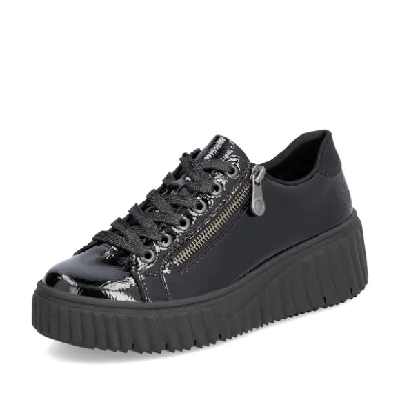 Femme Rieker Webstore Baskets*Rieker tennis n2501 00 noir