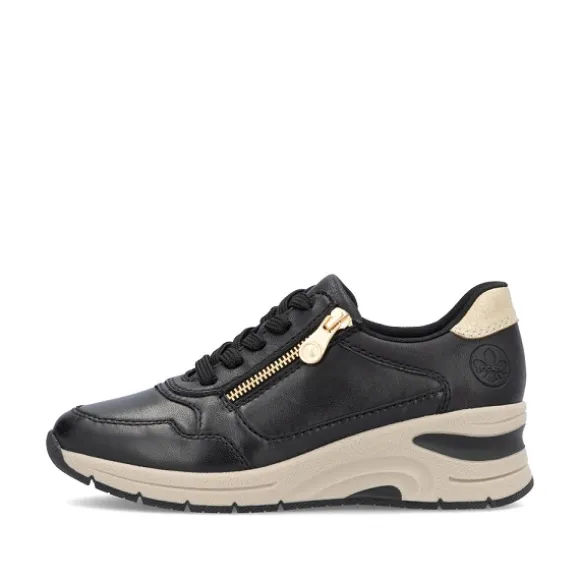 Femme Rieker Webstore Grandes Tailles | Baskets*Rieker tennis n9301 00 noir