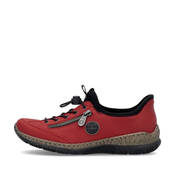 Femme Rieker Webstore Grandes Tailles | Baskets*Rieker tennis n3267 33 rouge