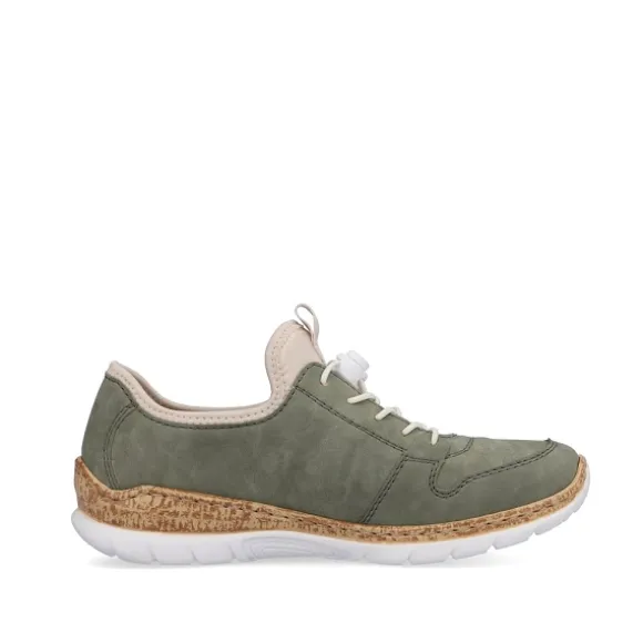 Femme Rieker Webstore Baskets*Rieker tennis n42g0 52 vert